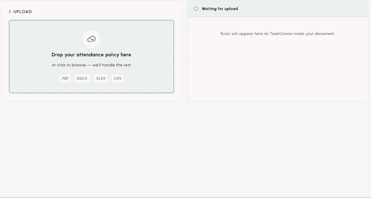 From upload to balance, your policy runs itself