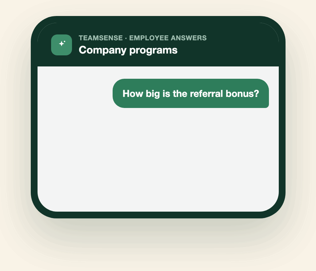 Company programs